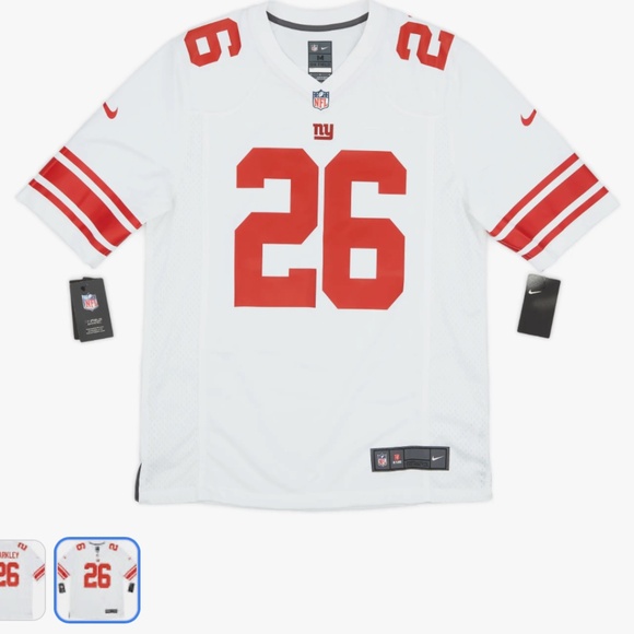 Nike Other - Nike Barkley Giants NFL Away Jersey